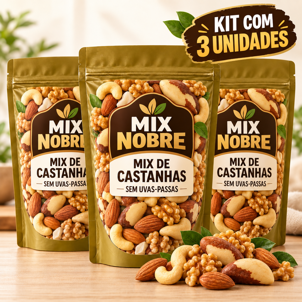 Mix Nobre — 3 Pacotes